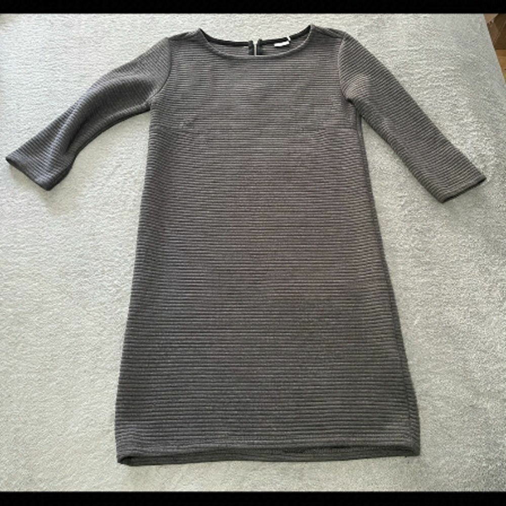 JACQUELINE De Yong SAX 3/4 zip dress size xs